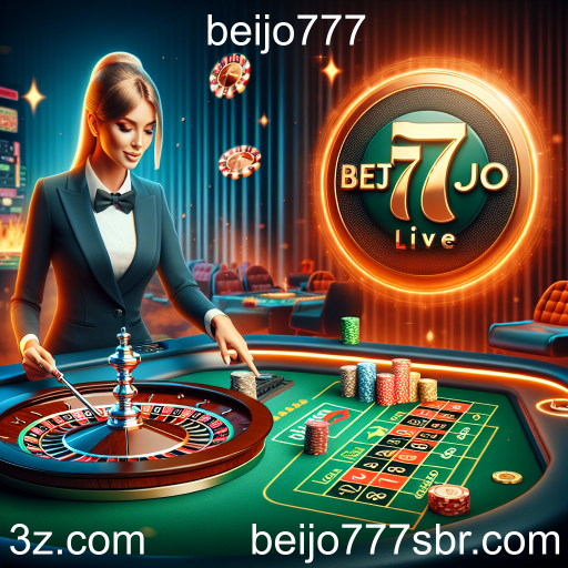 Experiência Imersiva com o Cassino Ao Vivo do Beijo777